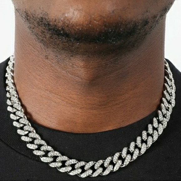 FEEL STYLE Men's Miami Cuban Link Chain - Picture 5 of 9